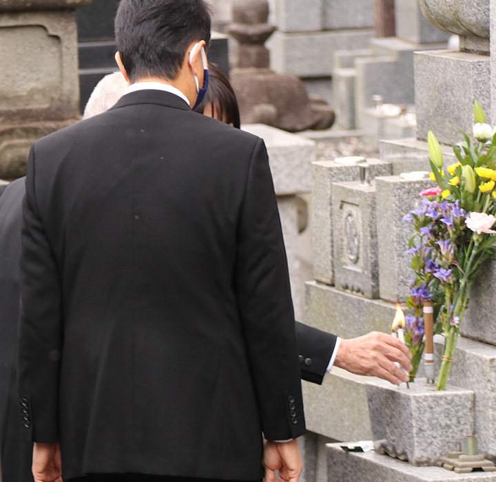 令和2年10月18日、米泉寺本堂において厳修された施餓鬼法要