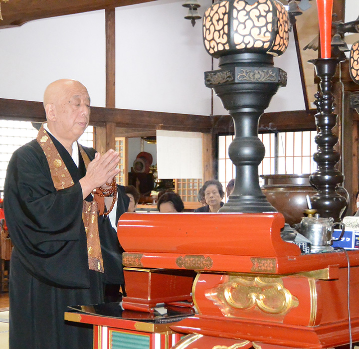 平成30年米泉寺護持会総会の様子