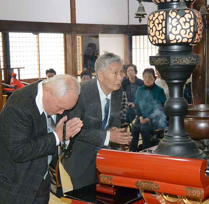 平成30年米泉寺護持会総会の様子