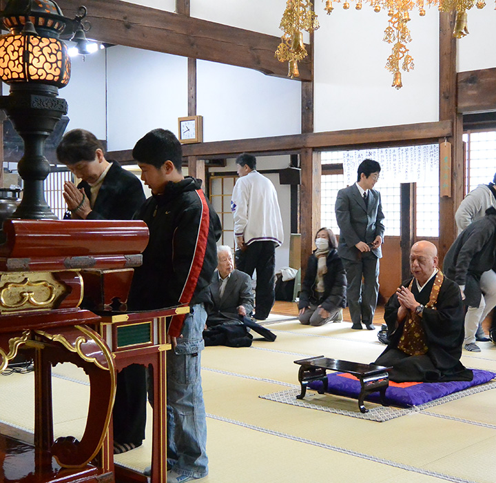 平成30年米泉寺護持会総会の様子