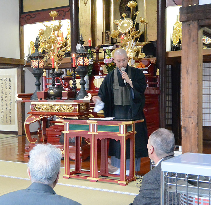 平成30年米泉寺護持会総会の様子