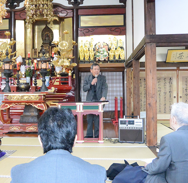 平成30年米泉寺護持会総会の様子