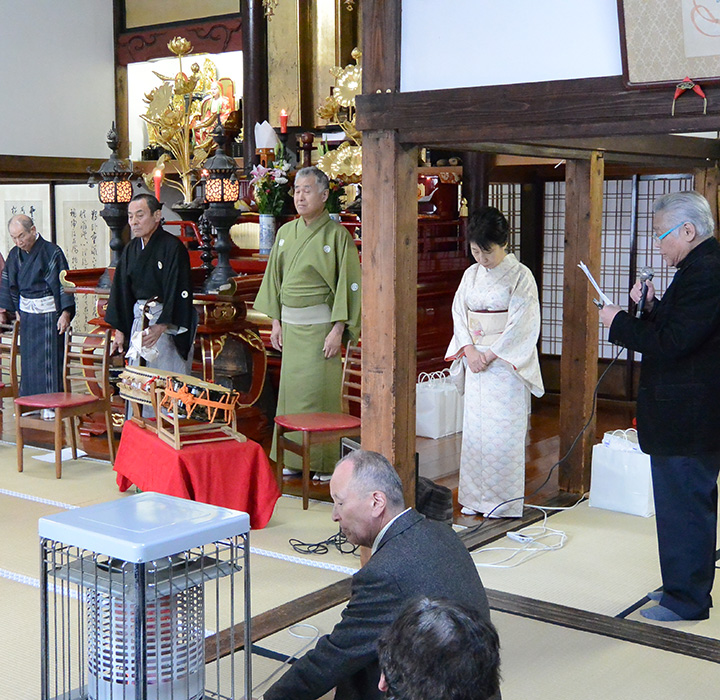 平成30年米泉寺護持会総会の様子