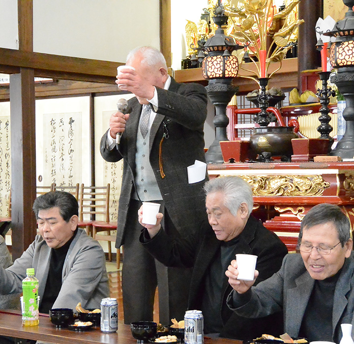 平成30年米泉寺護持会総会の様子