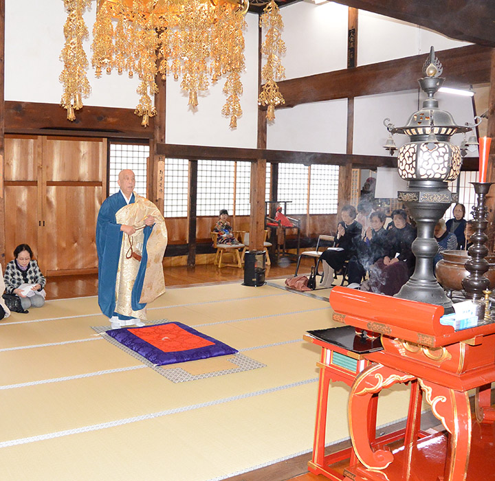 平成31年米泉寺護持会総会の様子