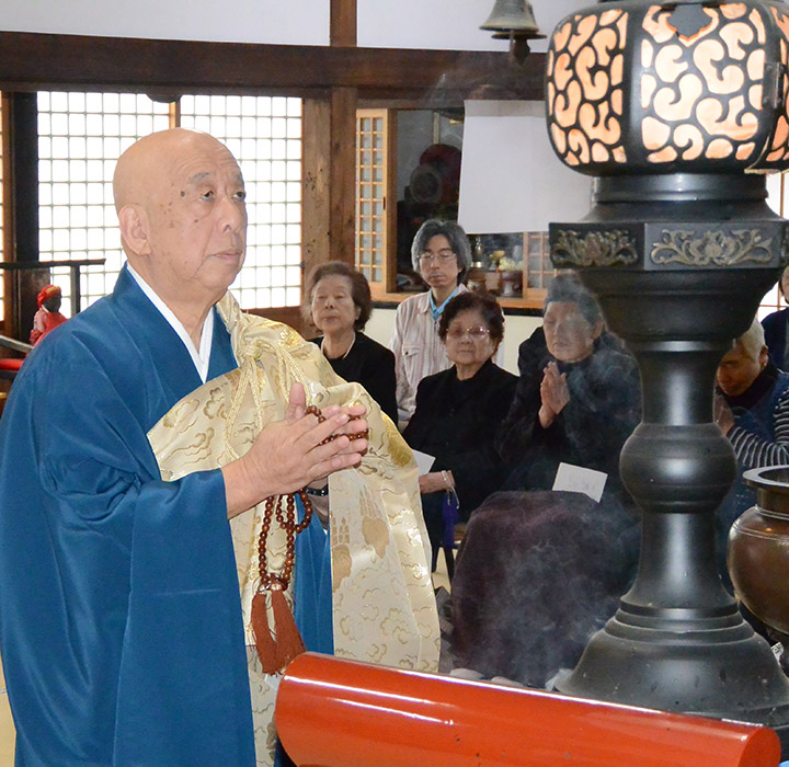 平成31年米泉寺護持会総会の様子