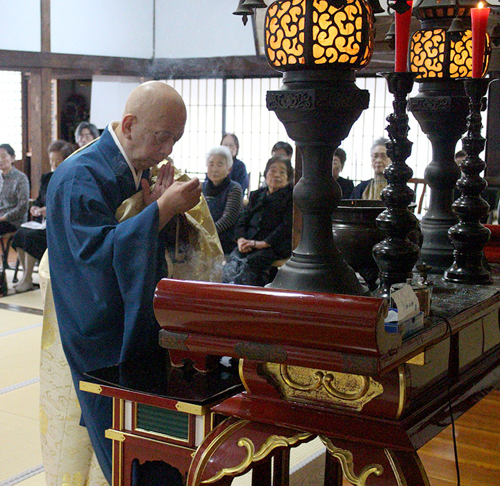 平成31年米泉寺護持会総会の様子