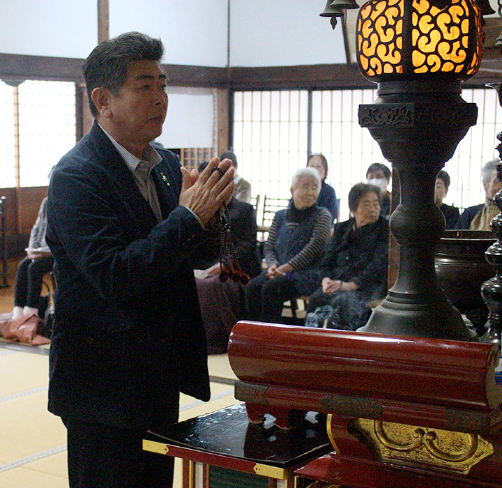 平成31年米泉寺護持会総会の様子