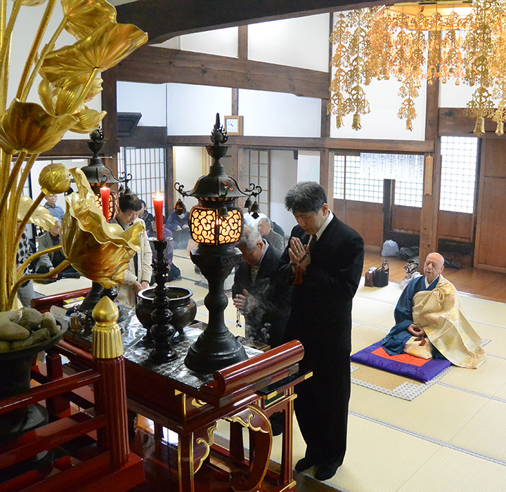 平成31年米泉寺護持会総会の様子