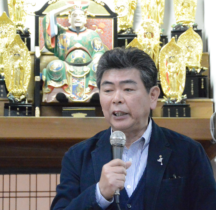 平成31年米泉寺護持会総会の様子