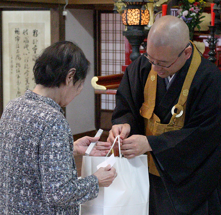 平成31年米泉寺護持会総会の様子