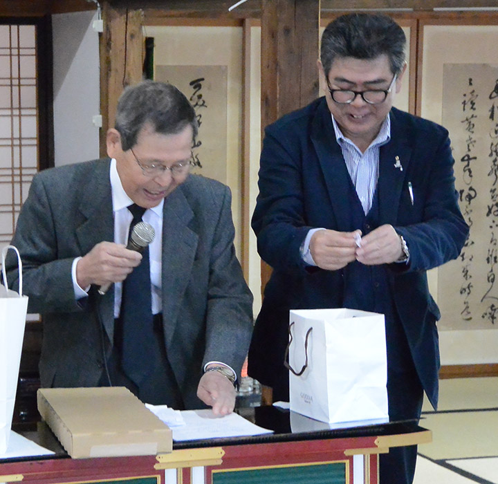 平成31年米泉寺護持会総会の様子