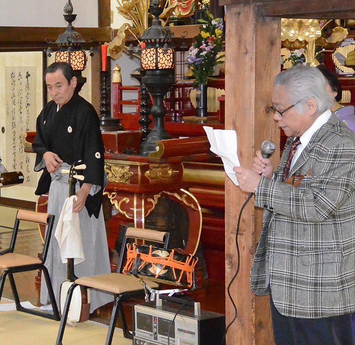 平成31年米泉寺護持会総会の様子