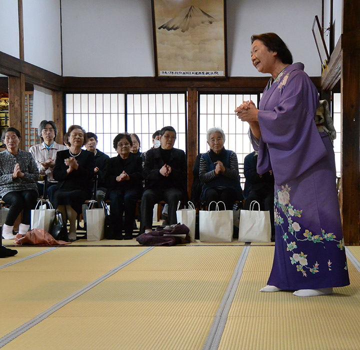 平成31年米泉寺護持会総会の様子