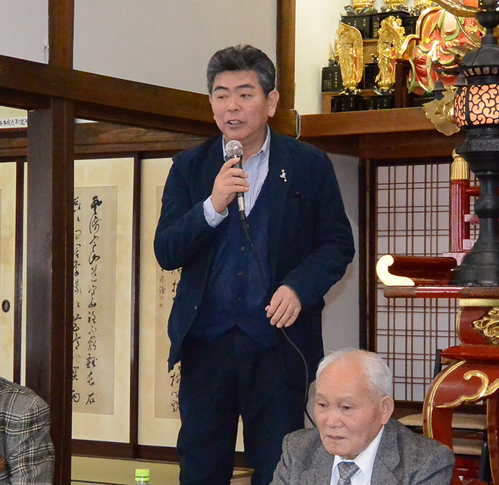 平成31年米泉寺護持会総会の様子