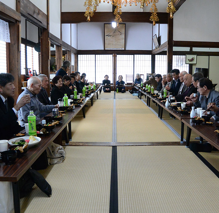 平成31年米泉寺護持会総会の様子