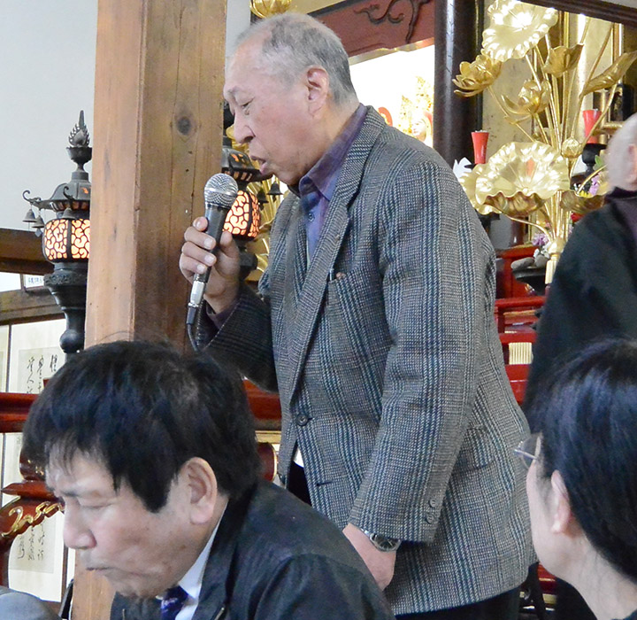 平成31年米泉寺護持会総会の様子