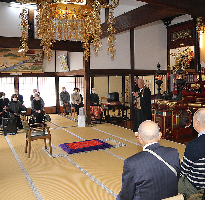 令和7年米泉寺護持会総会の様子