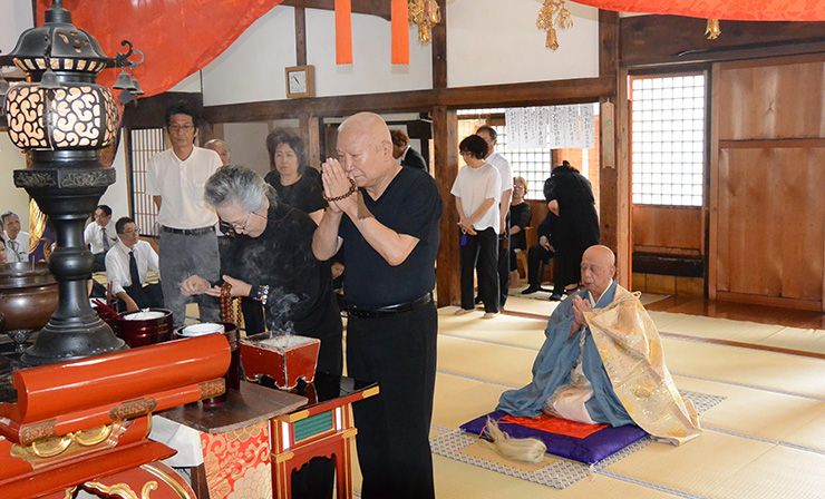 米泉寺令和元年新盆