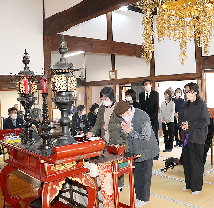 令和8年米泉寺護持会総会の様子