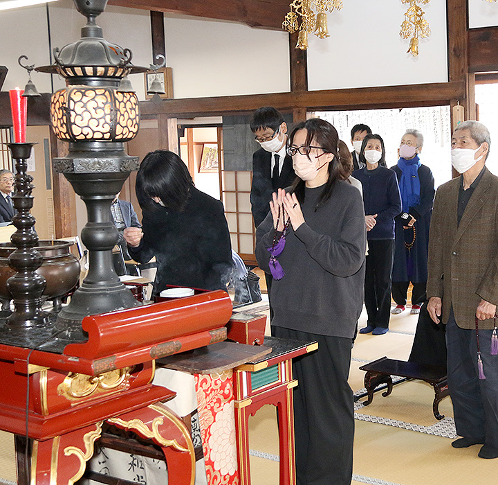 令和8年米泉寺護持会総会の様子