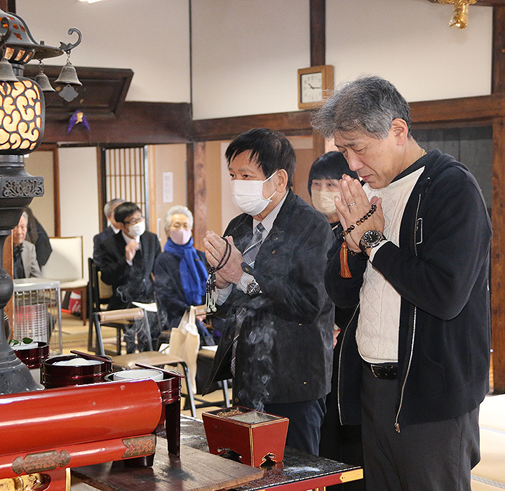 令和8年米泉寺護持会総会の様子